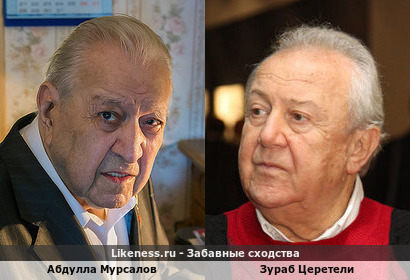 Абдулла Мурсалов похож на Зураба Церетели