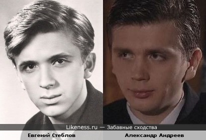 Александр Андреев похож на Стеблова