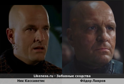 Фёдор Лавров (сериал "Трудно быть богом") напомнил Ника Кассаветиса (х/ф "Без лица")