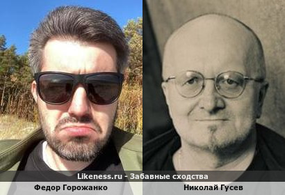 Федор Горожанко похож на Николая Гусева