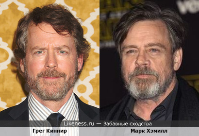 Нарастающее с возрастом сходство двух актеров