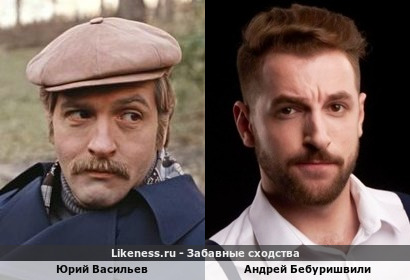 Юрий Васильев и Андрей Бебуришвили похожи