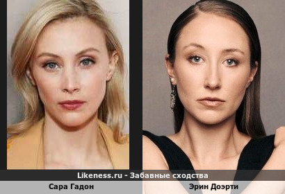 Рубрика Беляночка и Розочка: Сара Гадон и Эрин Доэрти