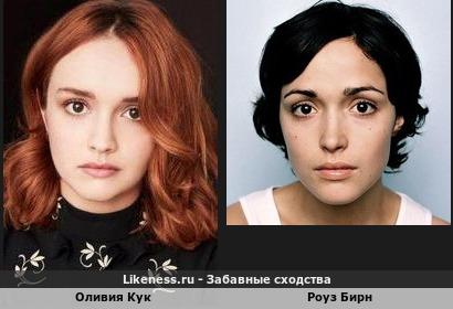 Из серии "Один в один": Оливия Кук и Роуз Бирн