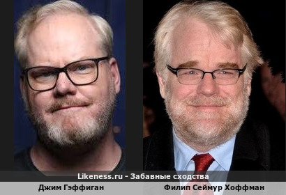 Джим Гэффиган похож на Филипа Сеймура Хоффмана