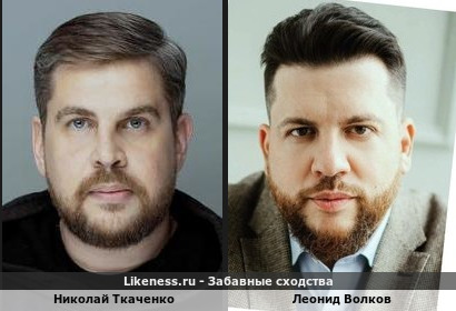 Николай Ткаченко похож на Леонида Волкова