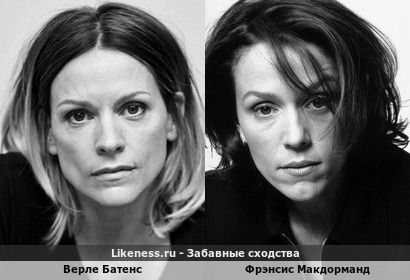 Верле Батенс похожа на молодую Фрэнсис Макдорманд