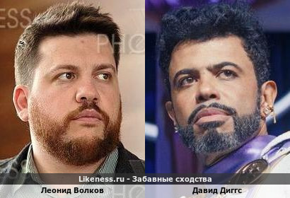 Леонид Волков и Давид Диггс похожи