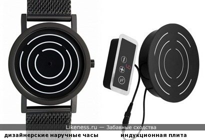 Дизайнерские часы от Project Watches напоминают встраиваемую индукционную плиту
