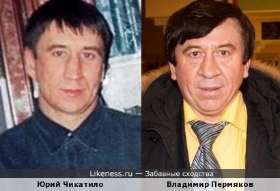 Юрий Чикатило похож на Владимира Пермякова