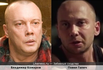 Владимир Комаров похож на Павла Галича