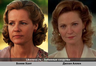 Бонни Хант чем-то похожа на Джоану Аллен