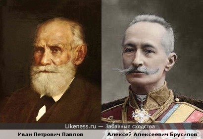 Иван Петрович Павлов напоминает Алексея Алексеевича Брусилова