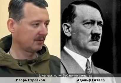 Игорь Стрелков похож на Гитлера