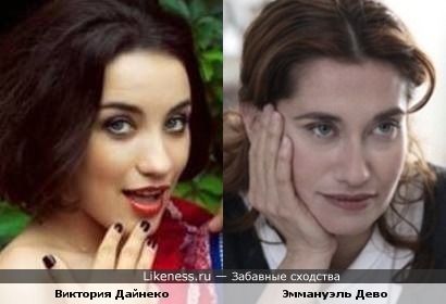 Эммануэль Дево и Виктория Дайнеко