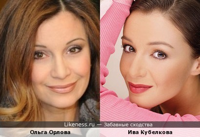 Ольга Орлова и Ива Кубелкова