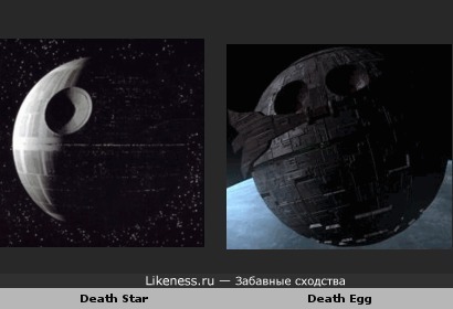 Death Egg из вселенной Соника похоже на Death Star из &quot;Звёздных Воин&quot;