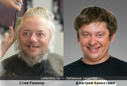 Стив Риммер похож на Дмитрия Брекоткина