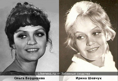 Ольга Ардашева похожа на Ирину Шевчук