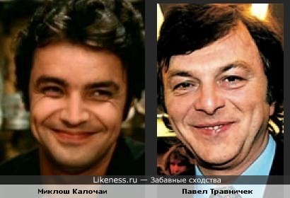 Миклош Калочаи и Павел Травничек похожи.