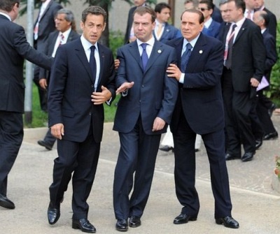 Дмитрий Медведев на саммите Большой восьмёрки G8