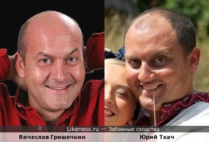 Вячеслав Гришечкин и Юрий Ткач похожи