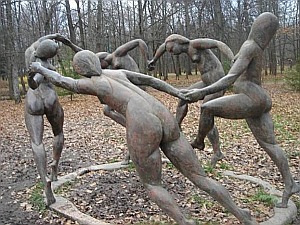 скульптура Танец по картине Анри Матисса