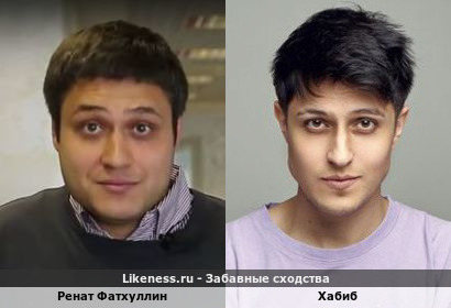 Ренат Фатхуллин похож на Хабиба