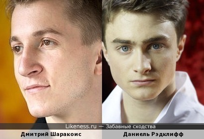 Дмитрий Шаракоис иногда похож на Дэниеля Рэдклифа