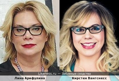 Лина Арифулина и Кирстен Вангснесс