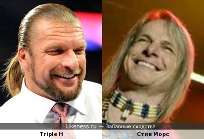 Triple H и Стив Морс
