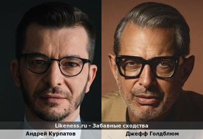 Андрей Курпатов похож на Джеффа Голдблюма