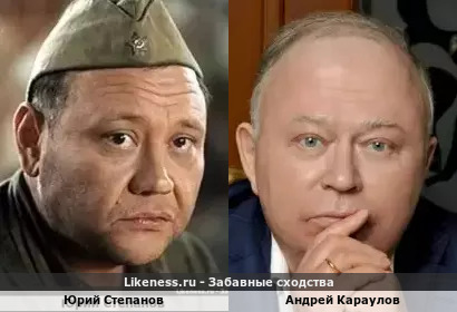 Юрий Степанов похож на Андрея Караулова