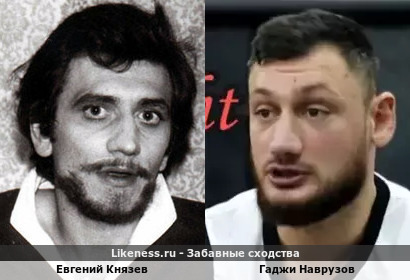 Евгений Князев похож на Гаджи Наврузова
