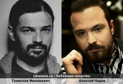 Томислав Милишевич похож на Алексея Чадова