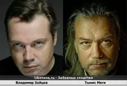 Владимир Зайцев похож на Тыниса Мяги