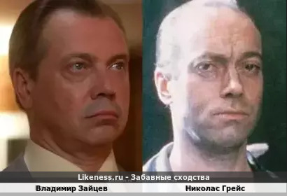 Владимир Зайцев похож на Николаса Грейса