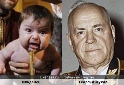 Неизвестный младенец напомнил Георгия Жукова