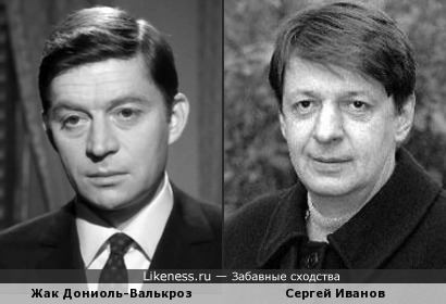 Жак Дониоль-Валькроз и Сергей Иванов