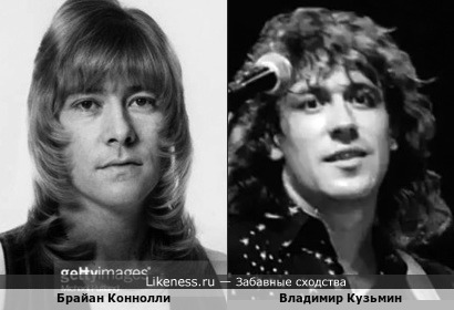 Владимир Кузьмин и Брайан Коннолли, вокалист &quot;Sweet&quot;