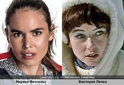 Модель Марике Вессельс и Виктория Лепко