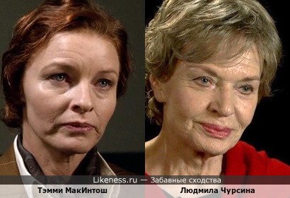 Тэмми МакИнтош в сериале &quot;Леди-детектив мисс Фрайни Фишер&quot; и Людмила Чурсина