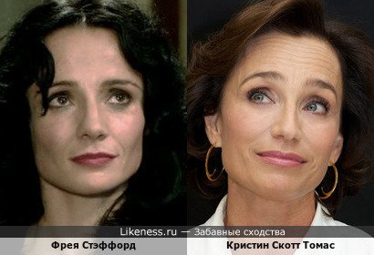 Фрея Стэффорд в сериале &quot;Леди-детектив мисс Фрайни Фишер&quot; напоминает Кристин Скотт Томас