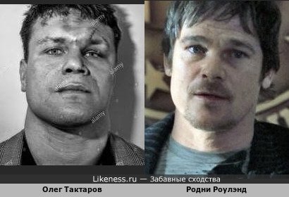 Олег Тактаров и Родни Роулэнд в сериале "Ищейка"