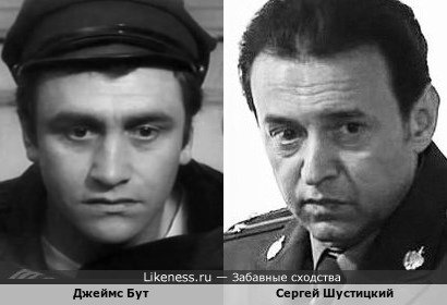 Молодой Джеймс Бут в х/ф "Французское платье" ("French Dressing", 1964), в котором нет ни одного намёка на платье, и Сергей Шустицкий