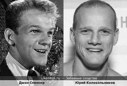 Молодой Джон Спенсер напоминает мне Юрия Колокольникова, который в бытность свою обладания шевелюрой не часто смеялся перед объективами камер