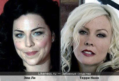 Американские певицы Терри Нанн и Эми Ли