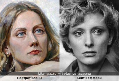 Портрет Елены работы Алексея Филатова и Кейт Баффери