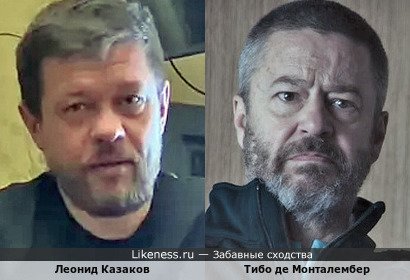 Леонид Казаков, альтист и дирижёр оркестра "Musica Viva", и Тибо де Монталембер