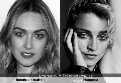 Джейми Клейтон похожа на Мадонну Чикконе